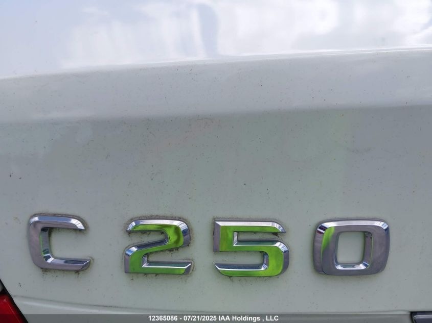 2012 Mercedes-Benz C 250 4Matic VIN: WDDGF8FB3CA633746 Lot: 12365086