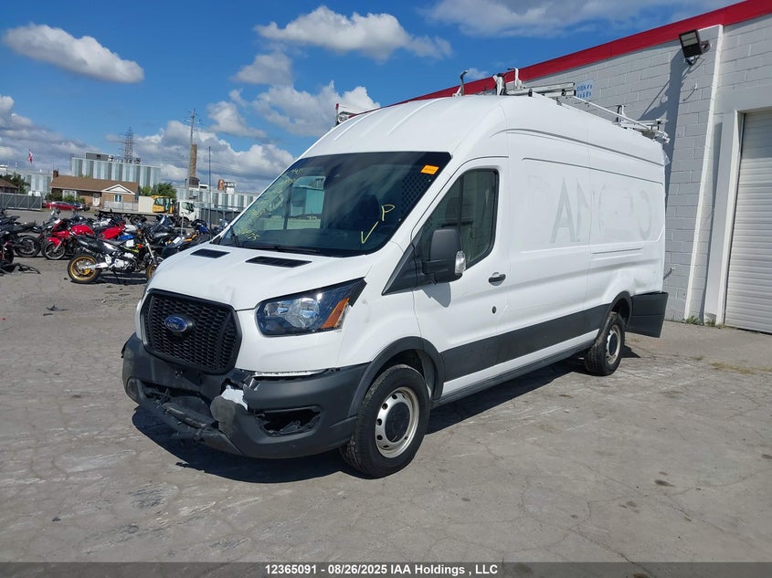 2022 Ford Transit, Левый бок, IAAI, VIN 1FTBR3X81NKA37923 — фото 2