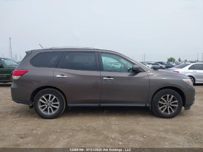 2016 Nissan Pathfinder Platinum/S/Sl/Sv VIN: 5N1AR2MM1GC649460 Lot: 12365169