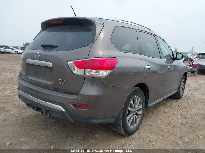 2016 Nissan Pathfinder Platinum/S/Sl/Sv VIN: 5N1AR2MM1GC649460 Lot: 12365169