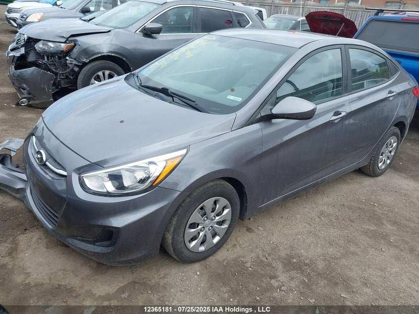2015 Hyundai Accent Le VIN: KMHCT4AE3FU827848 Lot: 12365181
