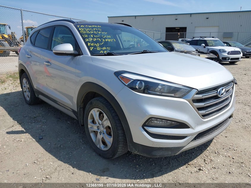 KM8J3CA26JU828444 2018 Hyundai Tucson Limited/Sport And Eco/Se auction photo 1