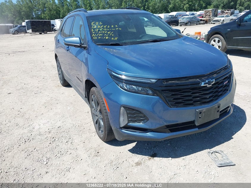 3GNAXWEG8RL117261 2024 Chevrolet Equinox Rs auction photo 1