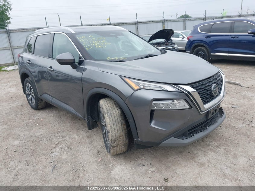 5N1AT3BB2MC796567 2021 Nissan Rogue Sv auction photo 1