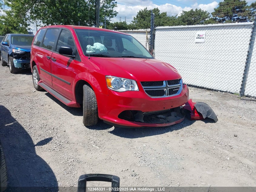 2C4RDGBG7GR225739 2016 Dodge Grand Caravan Se auction photo 1