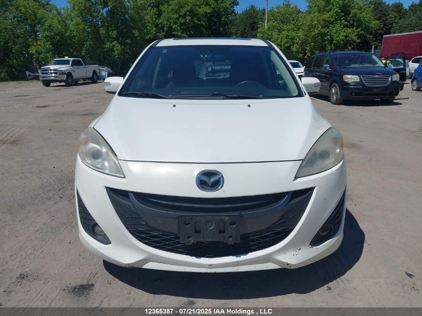 2013 Mazda Mazda5 Gt VIN: JM1CW2DL6D0157677 Lot: 12365387