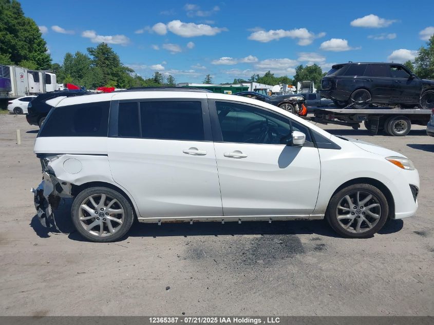2013 Mazda Mazda5 Gt VIN: JM1CW2DL6D0157677 Lot: 12365387
