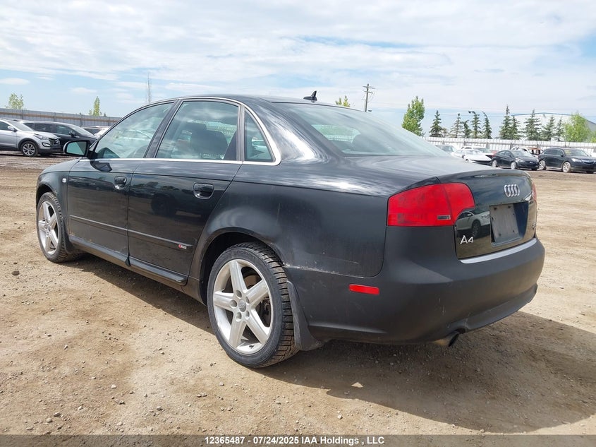 2008 Audi A4 2.0T/2.0T Progressiv/2.0T Special Edition VIN: WAUDF68E08A053500 Lot: 12365487