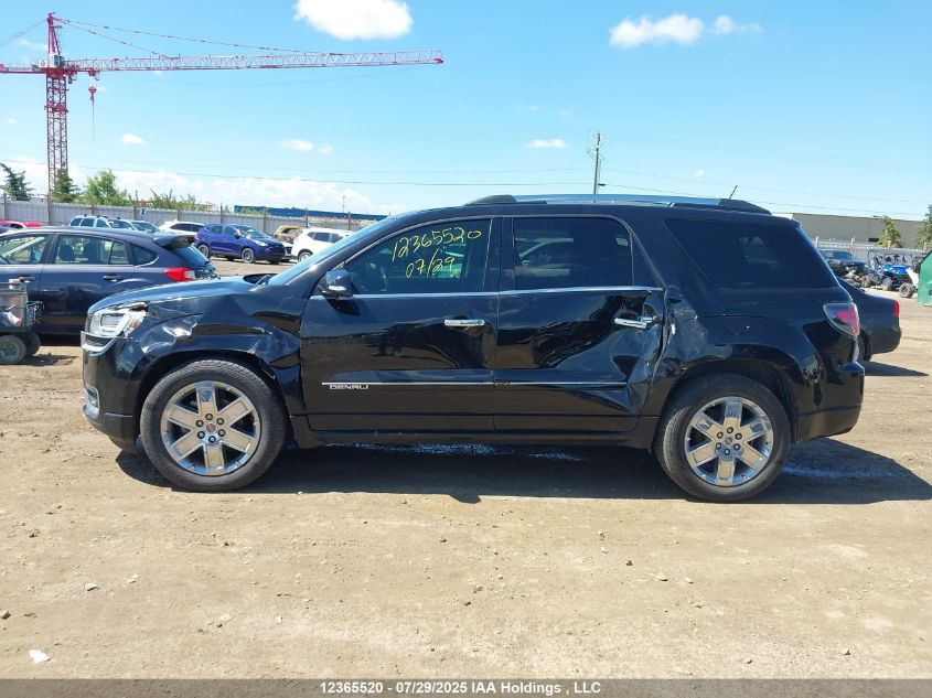 2016 GMC Acadia Denali VIN: 1GKKVTKD9GJ115037 Lot: 12365520