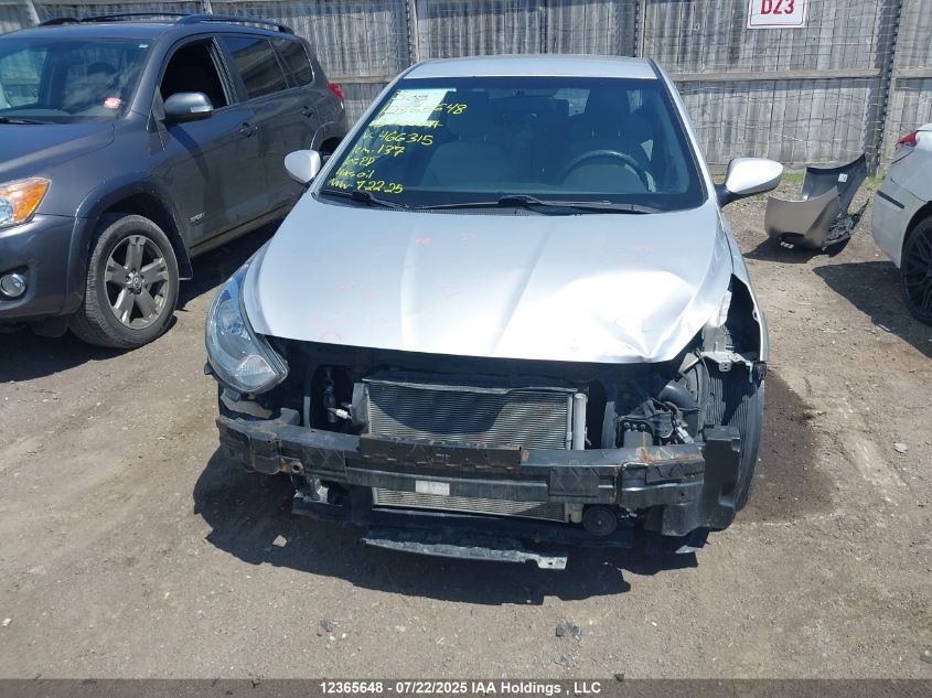 2013 Hyundai Accent Gl VIN: KMHCT4AE7DU466315 Lot: 12365648