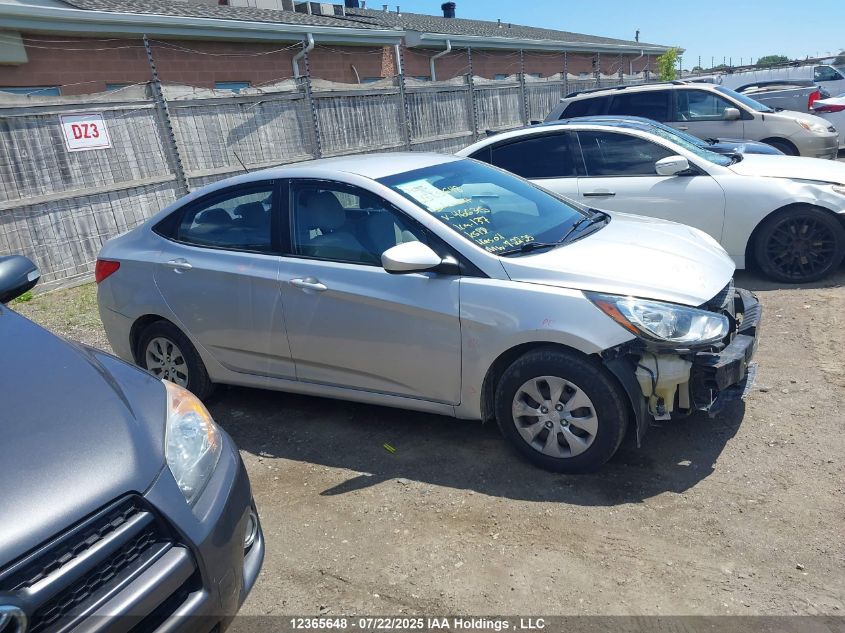 2013 Hyundai Accent Gl VIN: KMHCT4AE7DU466315 Lot: 12365648