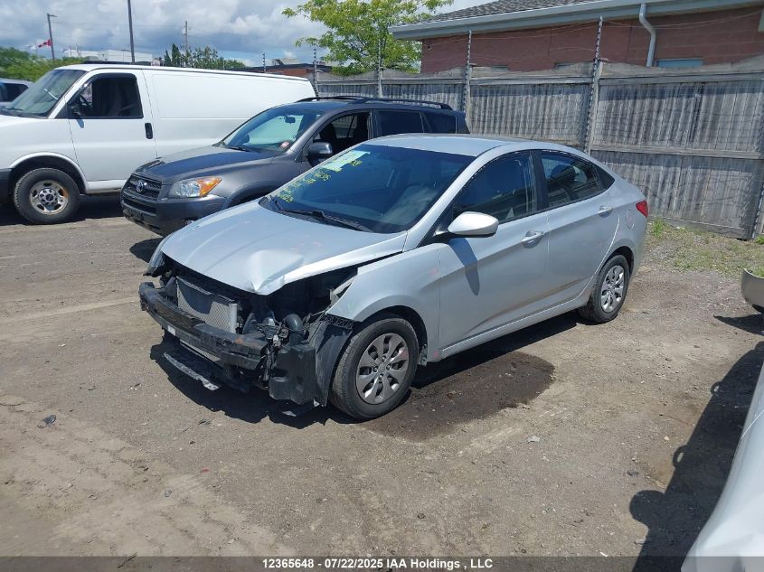 2013 Hyundai Accent Gl VIN: KMHCT4AE7DU466315 Lot: 12365648