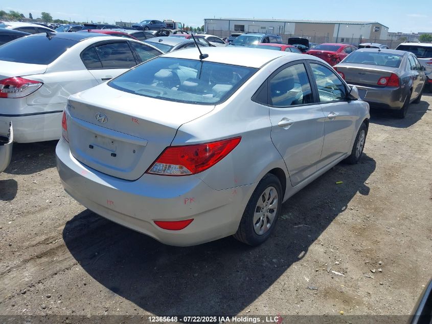 2013 Hyundai Accent Gl VIN: KMHCT4AE7DU466315 Lot: 12365648