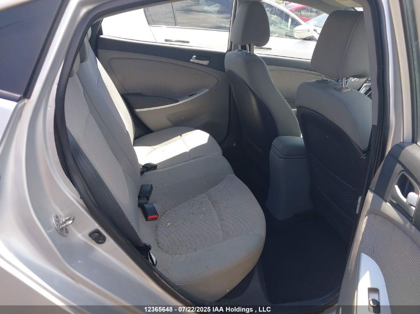 2013 Hyundai Accent Gl VIN: KMHCT4AE7DU466315 Lot: 12365648