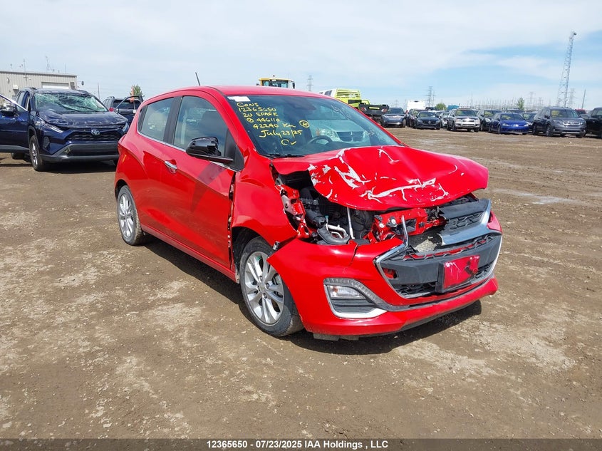 KL8CF6SAXLC446110 2020 Chevrolet Spark 2Lt auction photo 1