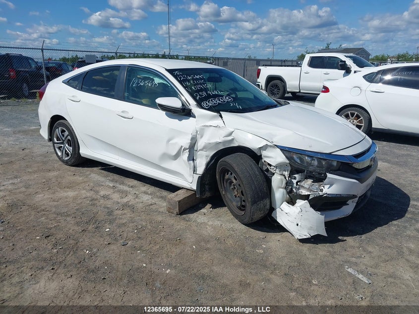 2HGFC2F53JH029152 2018 Honda Civic Lx auction photo 1