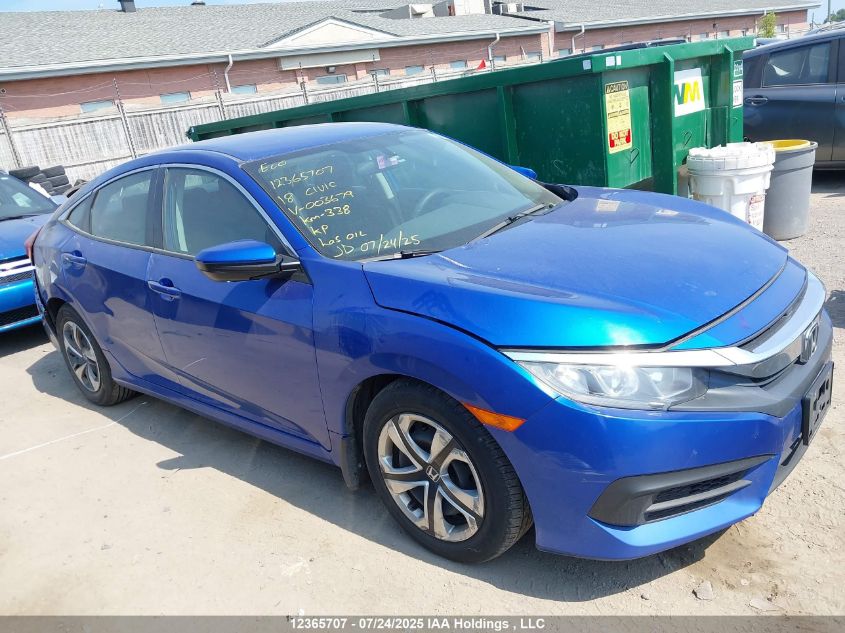 2018 Honda Civic VIN: 2HGFC2F51JH003679 Lot: 12365707