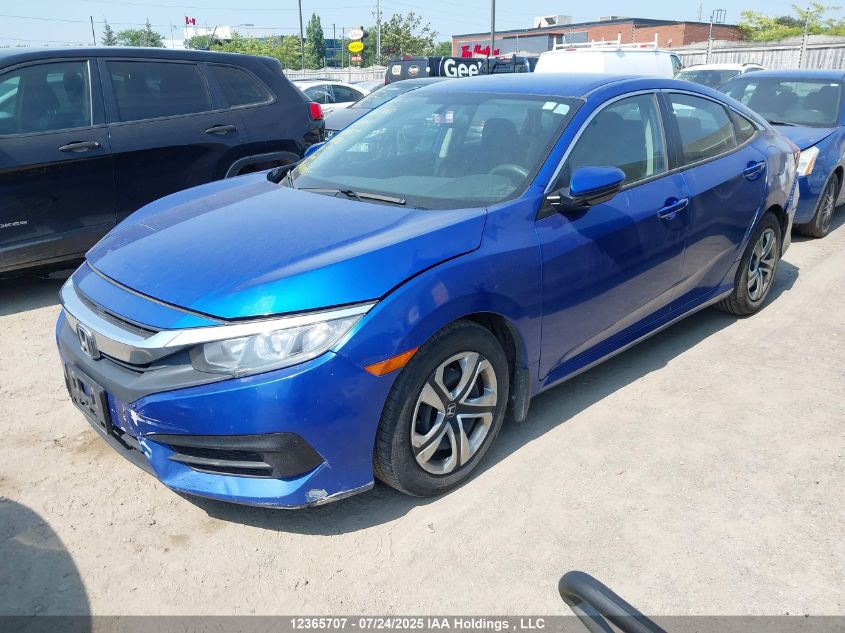 2018 Honda Civic VIN: 2HGFC2F51JH003679 Lot: 12365707