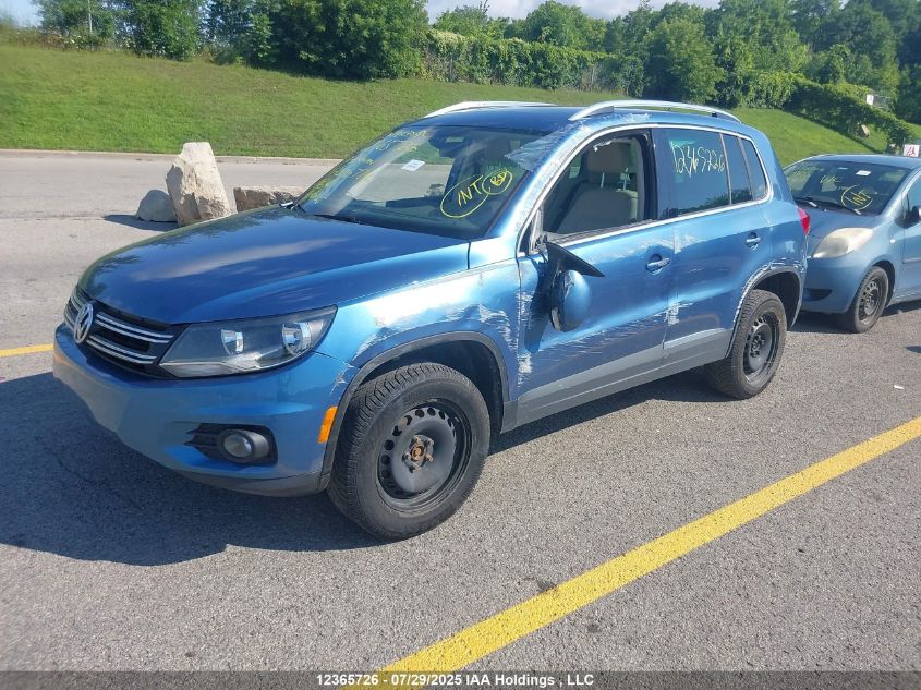 2017 Volkswagen Tiguan Comfortline VIN: WVGMV7AX4HK006774 Lot: 12365726