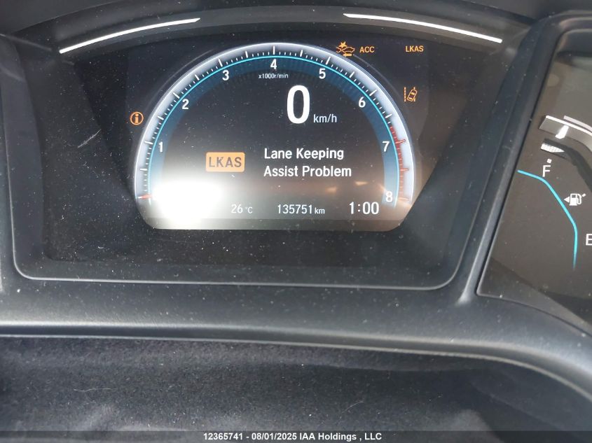 2019 Honda Civic Lx VIN: 2HGFC2E50KH021982 Lot: 12365741