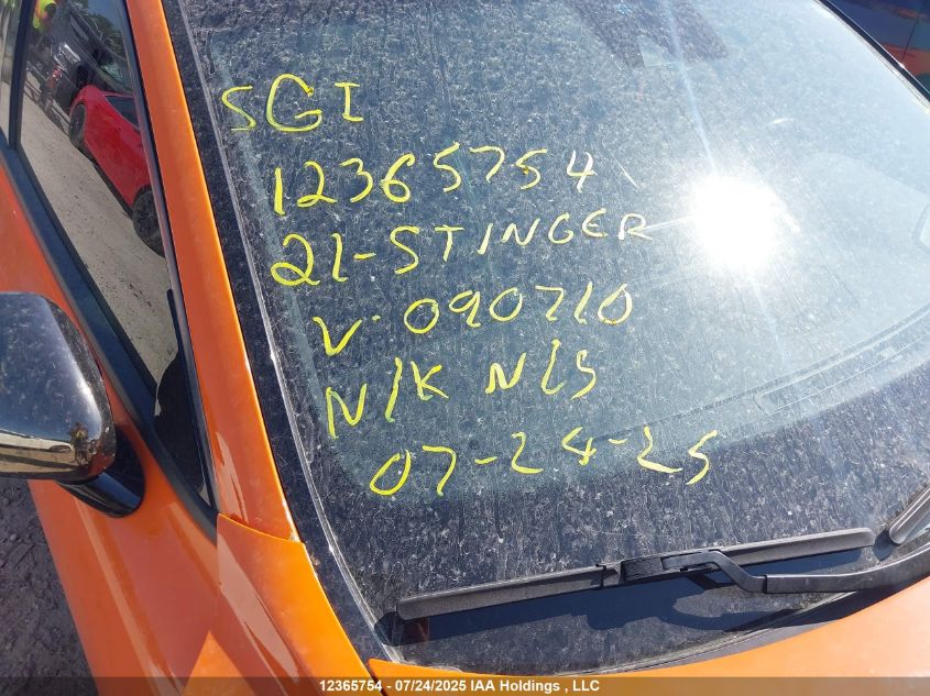 2021 Kia Stinger Gt Limited - Neon Orange/Gt Limited W/Black Interior/Gt Limited W/Red Interior VIN: KNAE55LC3M6090710 Lot: 12365754