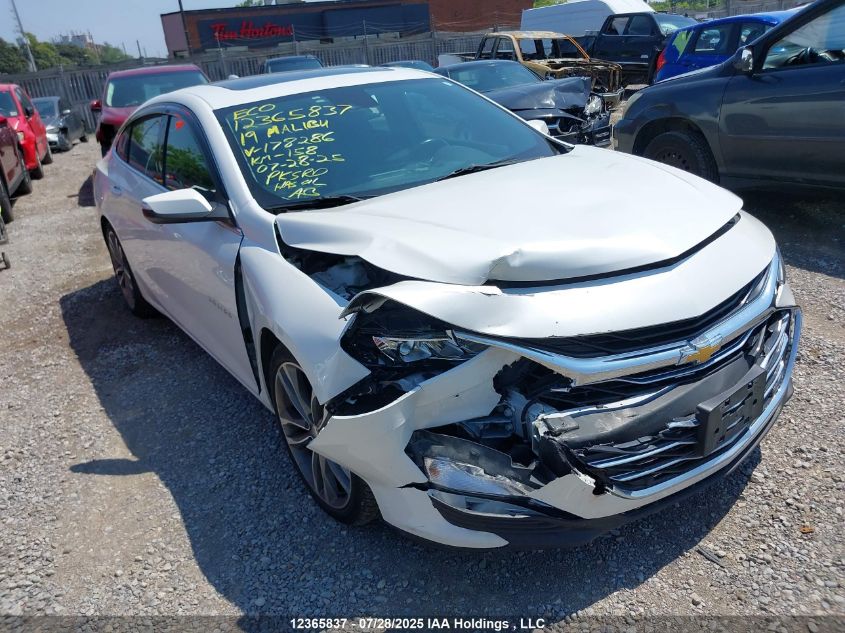 2019 Chevrolet Malibu Premier VIN: 1G1ZE5SX9KF178286 Lot: 12365837