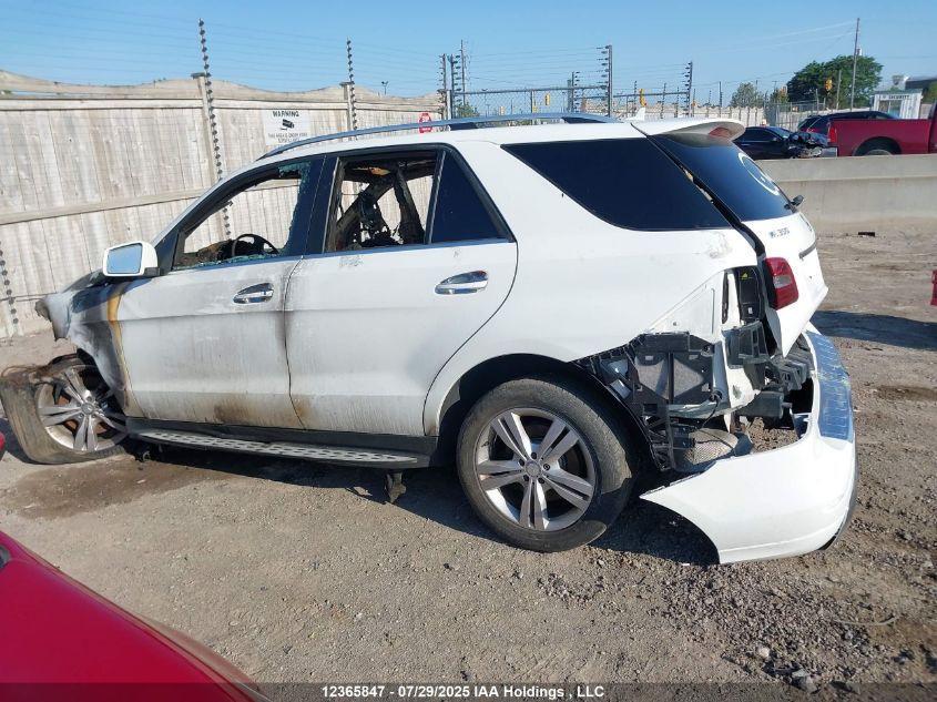 2015 Mercedes-Benz Ml 350 Bluetec VIN: 4JGDA2EB0FA584693 Lot: 12365847