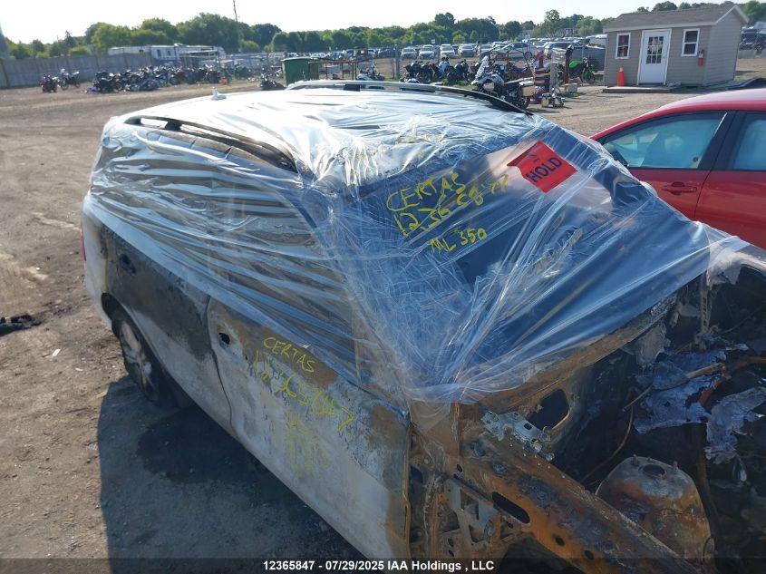 2015 Mercedes-Benz Ml 350 Bluetec VIN: 4JGDA2EB0FA584693 Lot: 12365847