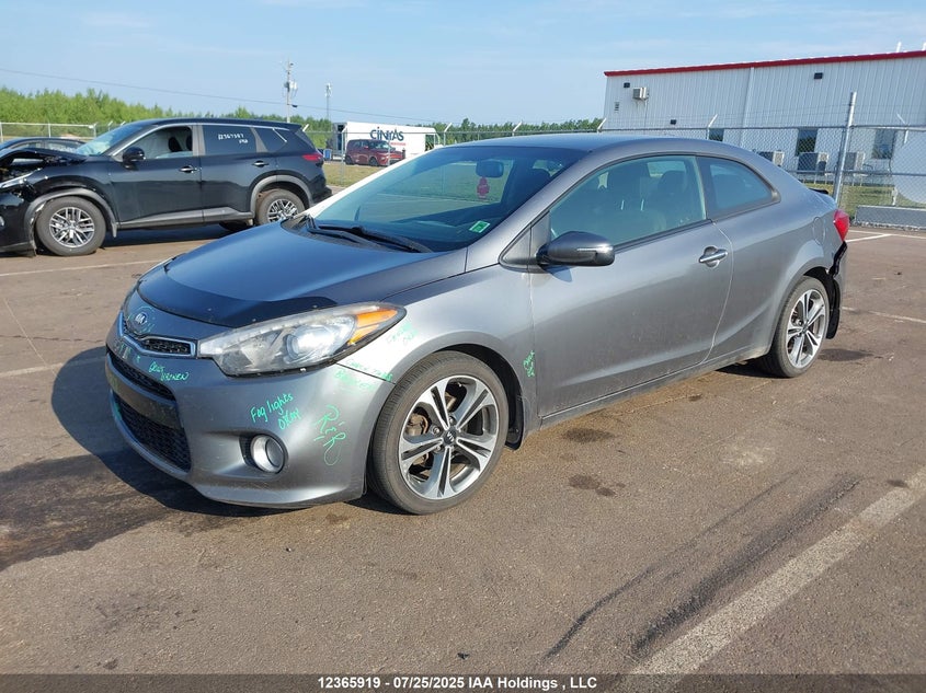 2016 Kia Forte Koup 2.0L Ex VIN: KNAFX6A8XG5448642 Lot: 12365919