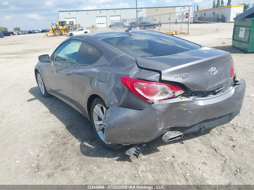 2010 Hyundai Genesis Coupe 3.8L VIN: KMHHU6KH1AU040624 Lot: 12365966