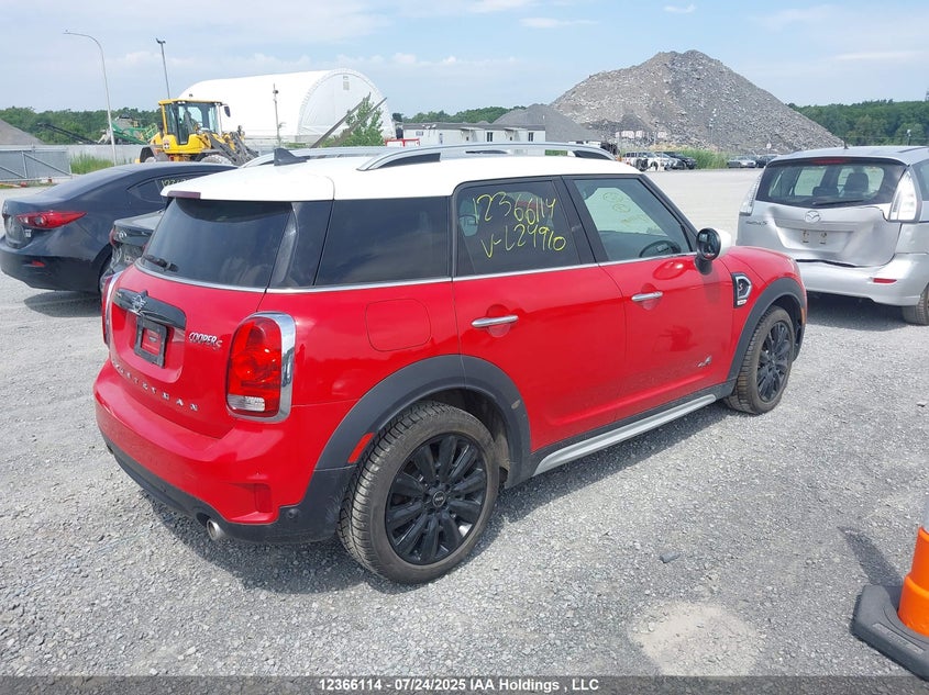 2020 Mini Countryman Cooper S VIN: WMZYX1C09L3L24910 Lot: 12366114