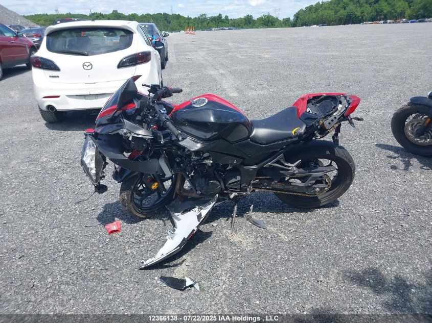 2017 Kawasaki Ex300 A VIN: JKAEX8A12HDA33445 Lot: 12366138