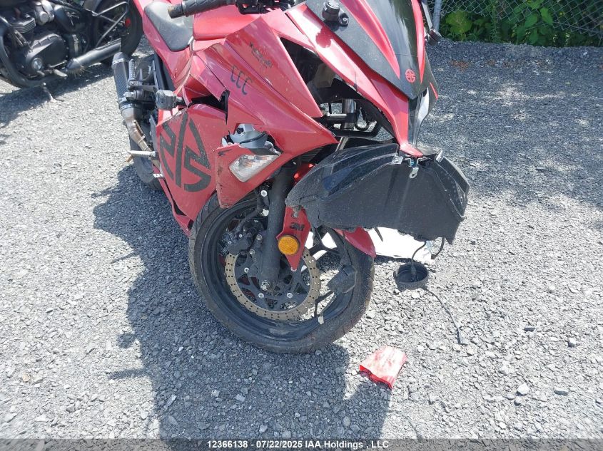 2017 Kawasaki Ex300 A VIN: JKAEX8A12HDA33445 Lot: 12366138