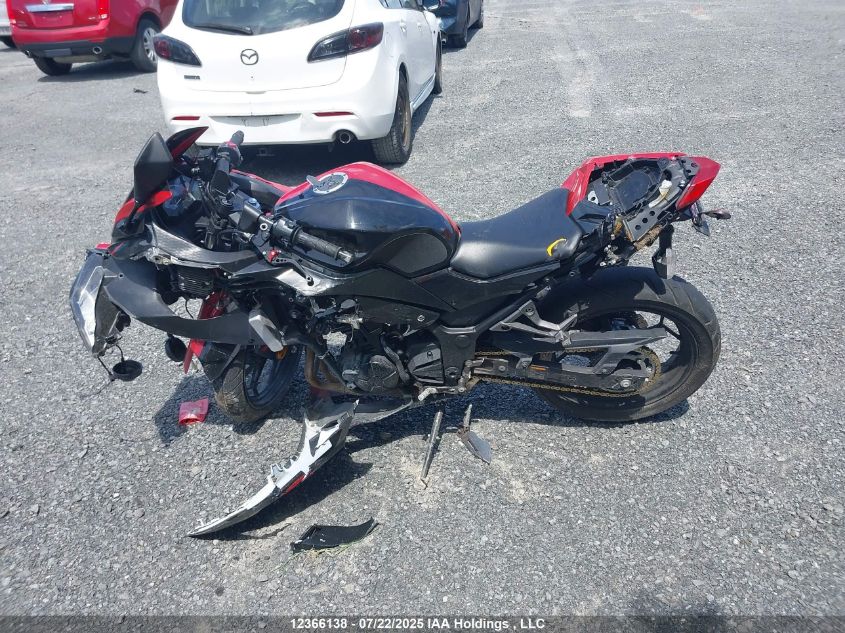 2017 Kawasaki Ex300 A VIN: JKAEX8A12HDA33445 Lot: 12366138