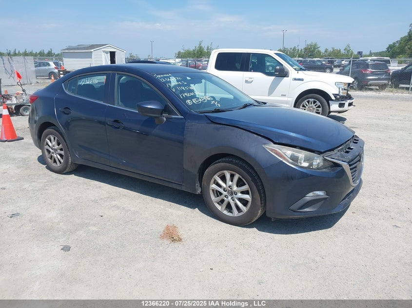 JM1BM1V72E1118576 2014 Mazda Mazda3 Gs-Sky auction photo 1