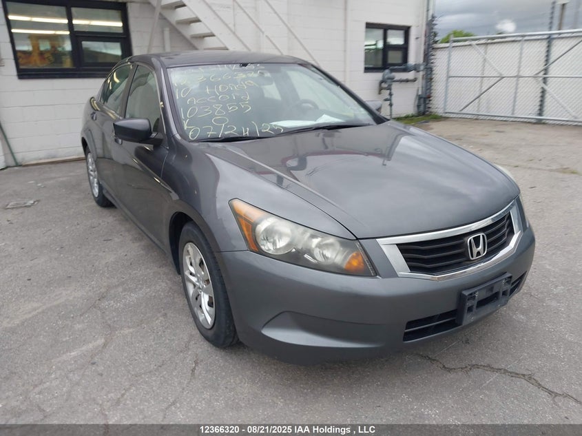 1HGCP2F37AA103855 2010 Honda Accord Lx auction photo 1
