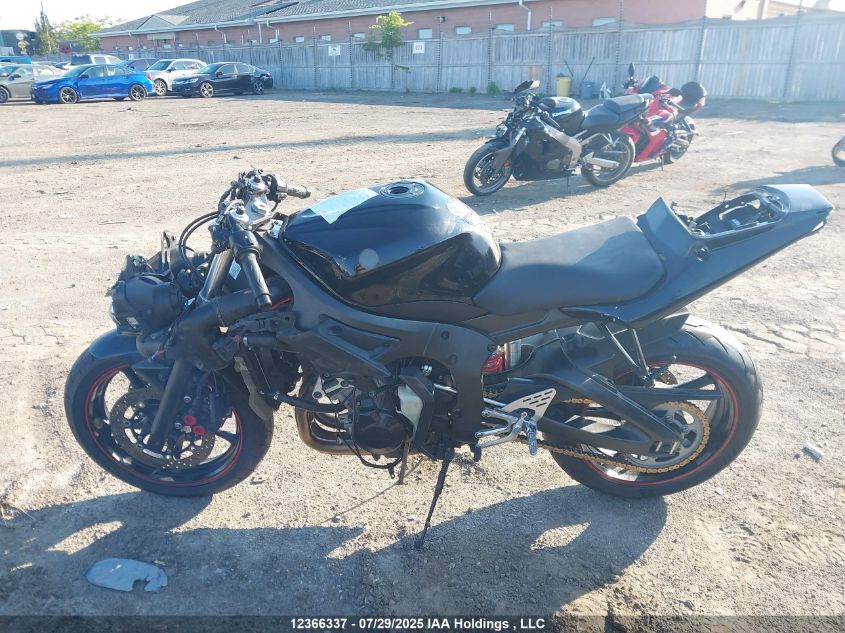 2006 Yamaha Yzfr6 L VIN: JYARJ06E86A032250 Lot: 12366337