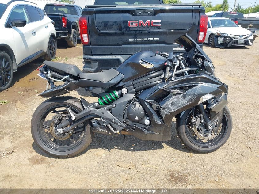 2016 Kawasaki Ex650 F VIN: JKAEXEF17GDA27341 Lot: 12366385