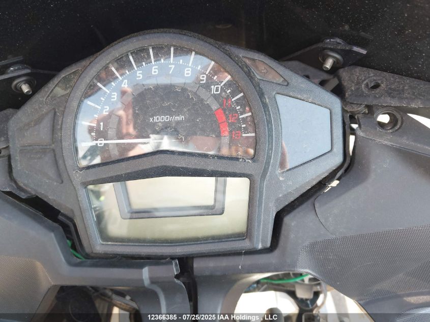 2016 Kawasaki Ex650 F VIN: JKAEXEF17GDA27341 Lot: 12366385