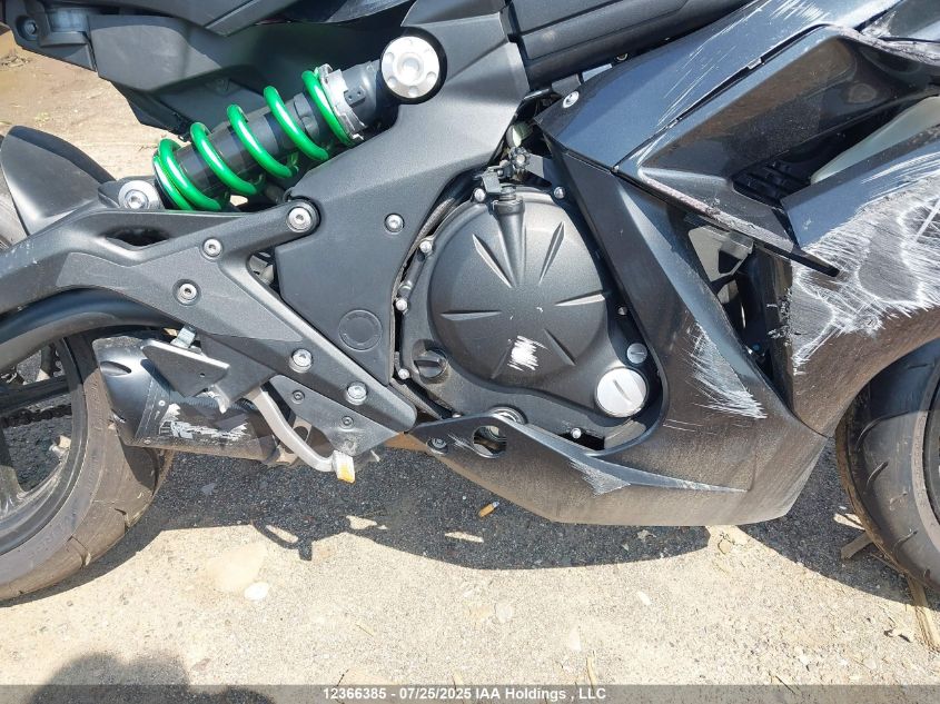 2016 Kawasaki Ex650 F VIN: JKAEXEF17GDA27341 Lot: 12366385