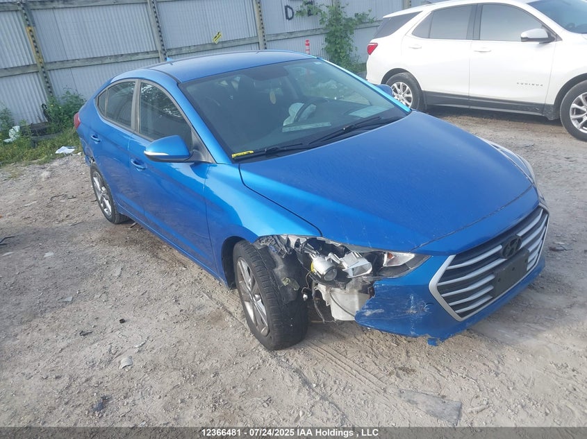KMHD84LF5JU553539 2018 Hyundai Elantra Sel/Value/Limited auction photo 1