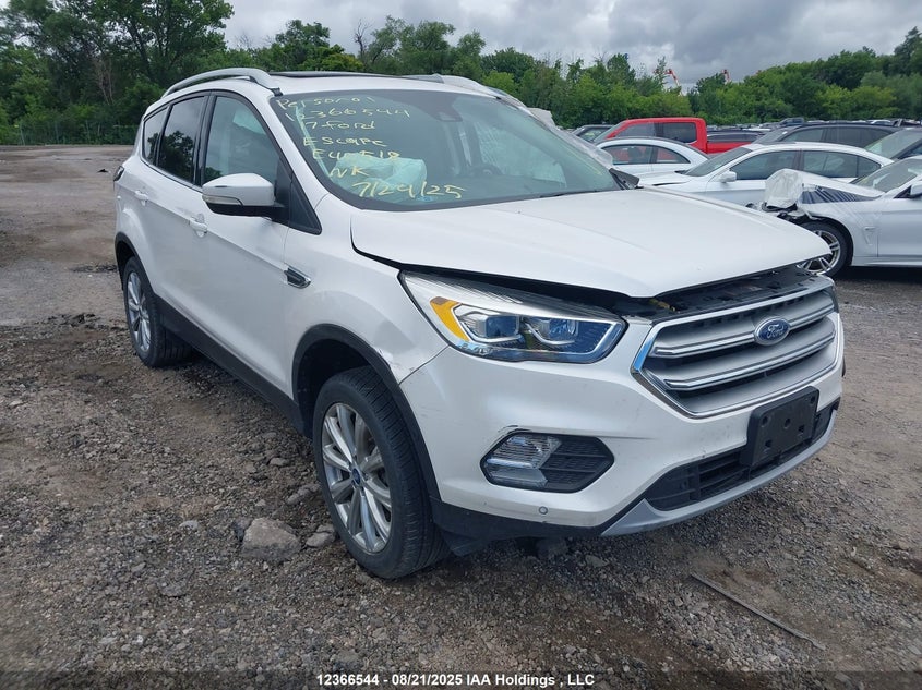 1FMCU9J98HUE40518 2017 Ford Escape Titanium auction photo 1