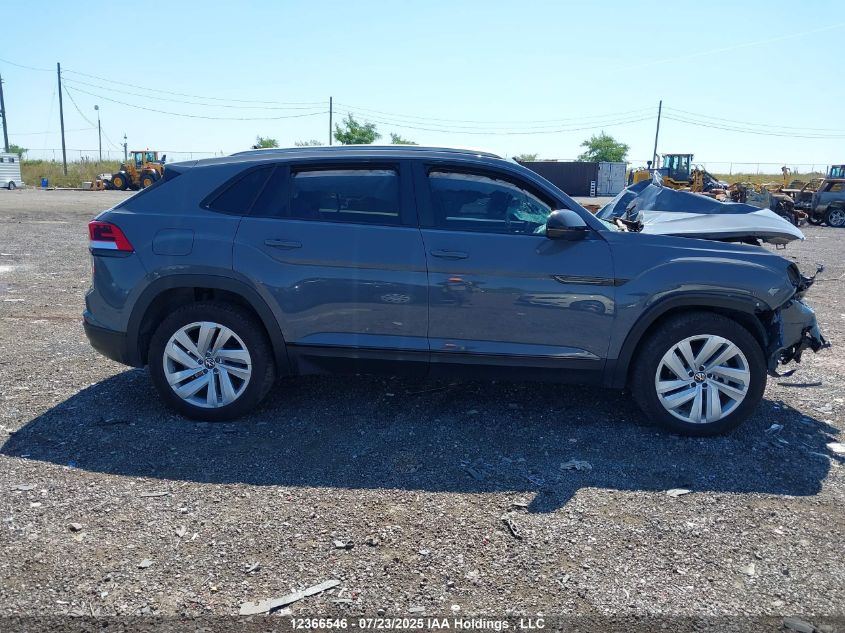 2021 Volkswagen Atlas Cross Sport Sel VIN: 1V2BE2CA1MC217215 Lot: 12366546