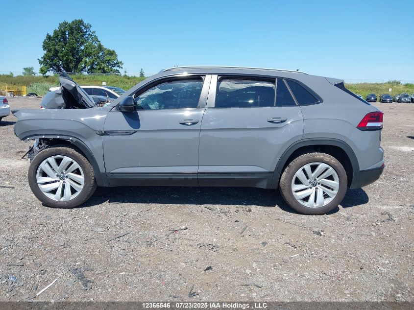 2021 Volkswagen Atlas Cross Sport Sel VIN: 1V2BE2CA1MC217215 Lot: 12366546