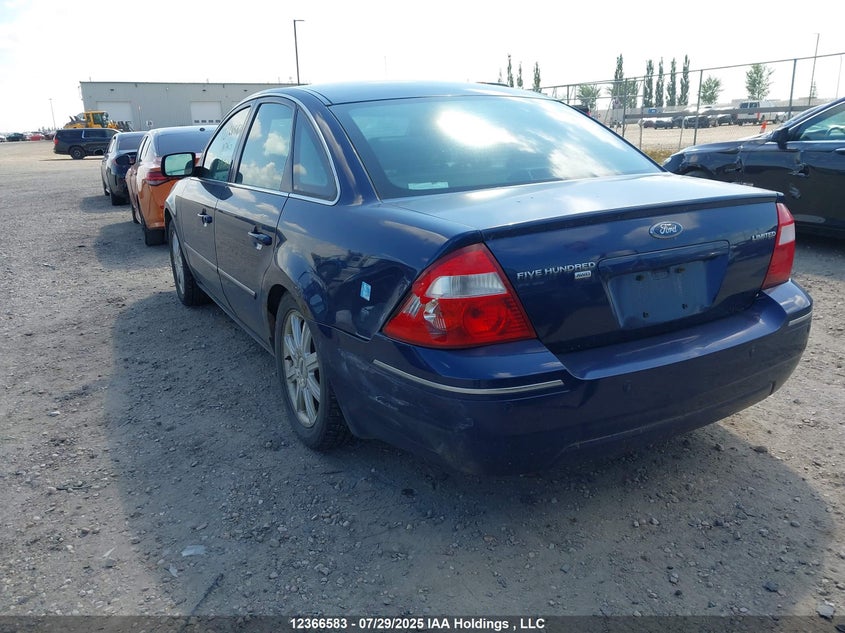 2005 Ford Five Hundred Limited VIN: 1FAFP28135G127182 Lot: 12366583