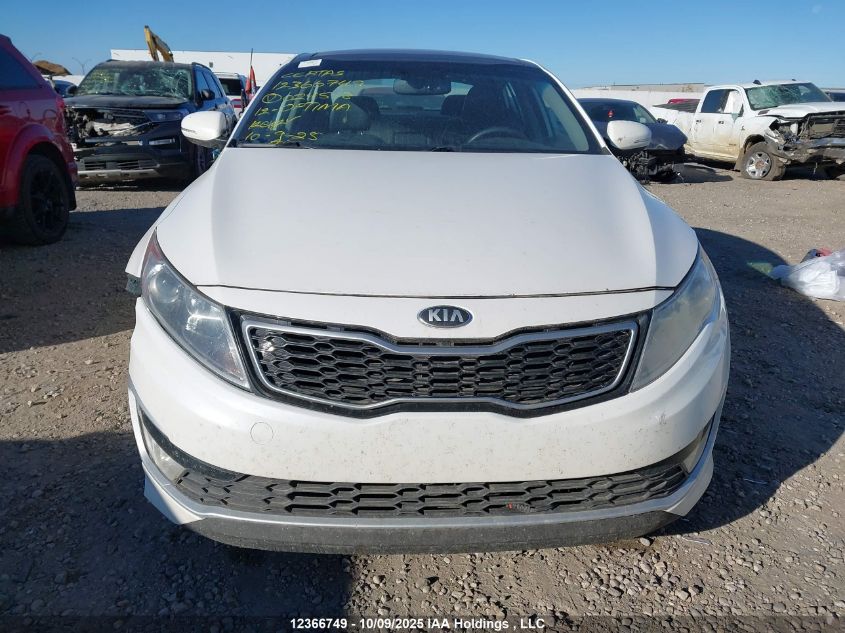 2012 Kia Optima Hybrid VIN: KNAGM4AD3C5024518 Lot: 12366749