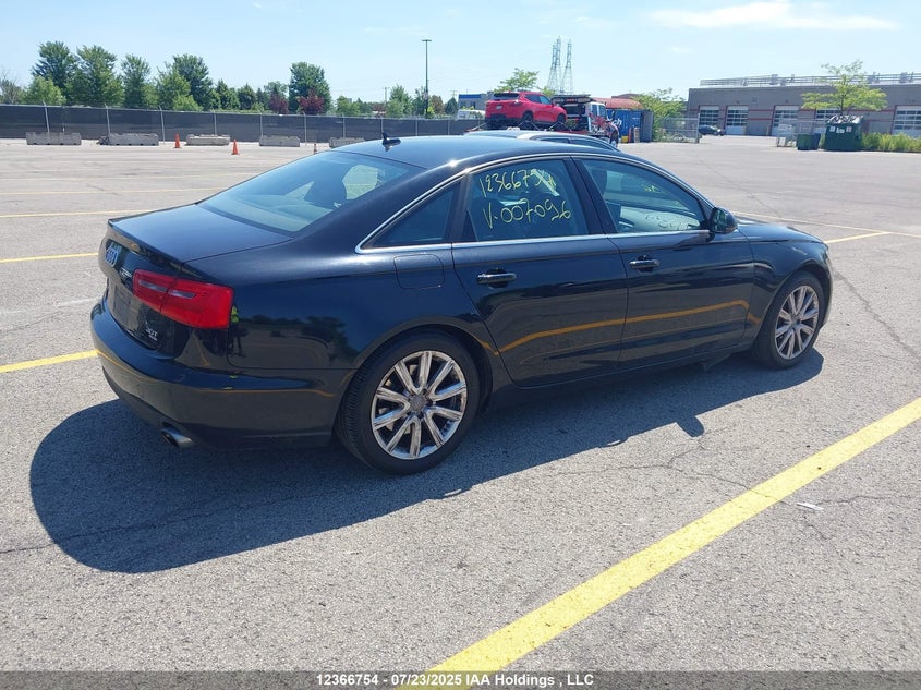 2012 Audi A6 Quattro VIN: WAUBGCFC1CN007096 Lot: 12366754