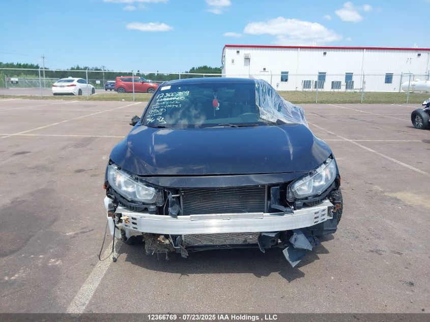 2018 Honda Civic Lx VIN: 2HGFC4A50JH400593 Lot: 12366769