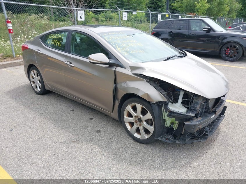 5NPDH4AE7DH329945 2013 Hyundai Elantra Gls/Limited auction photo 1