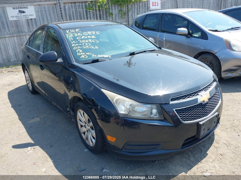 1G1PF5S99B7266853 2011 Chevrolet Cruze Lt auction photo 1